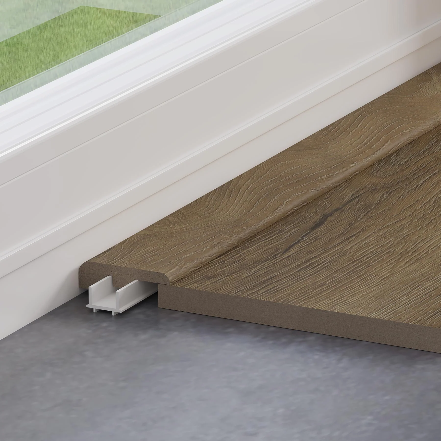 Chocolate Pine 1.2m End Profile - Image 2
