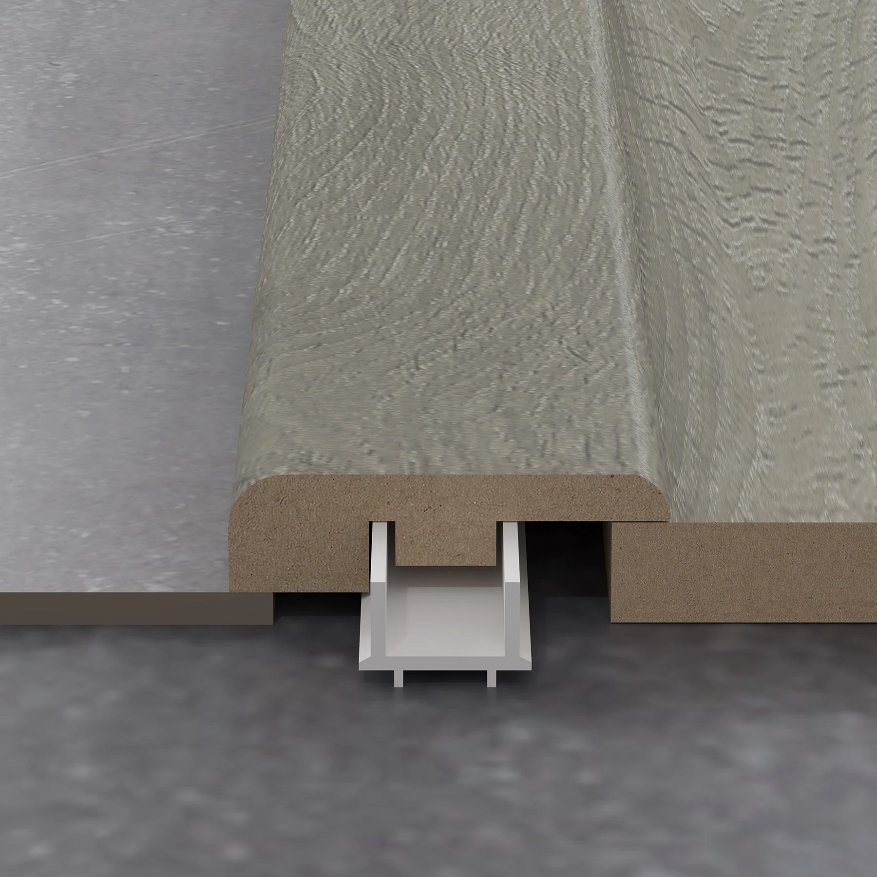 Fossil Oak 1.2m End Profile - Image 4
