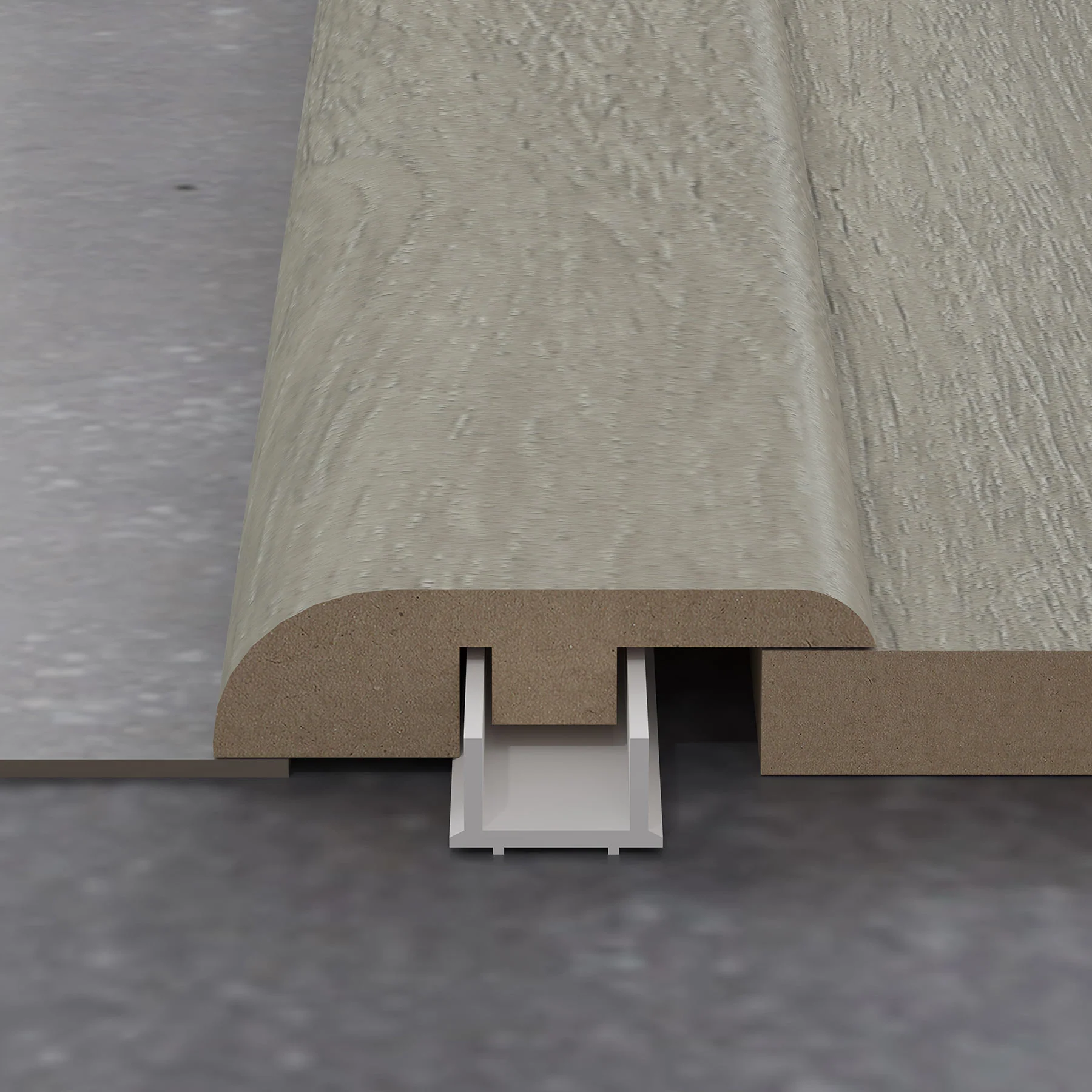 Fossil Oak 1.2m Ramp Profile - Image 3