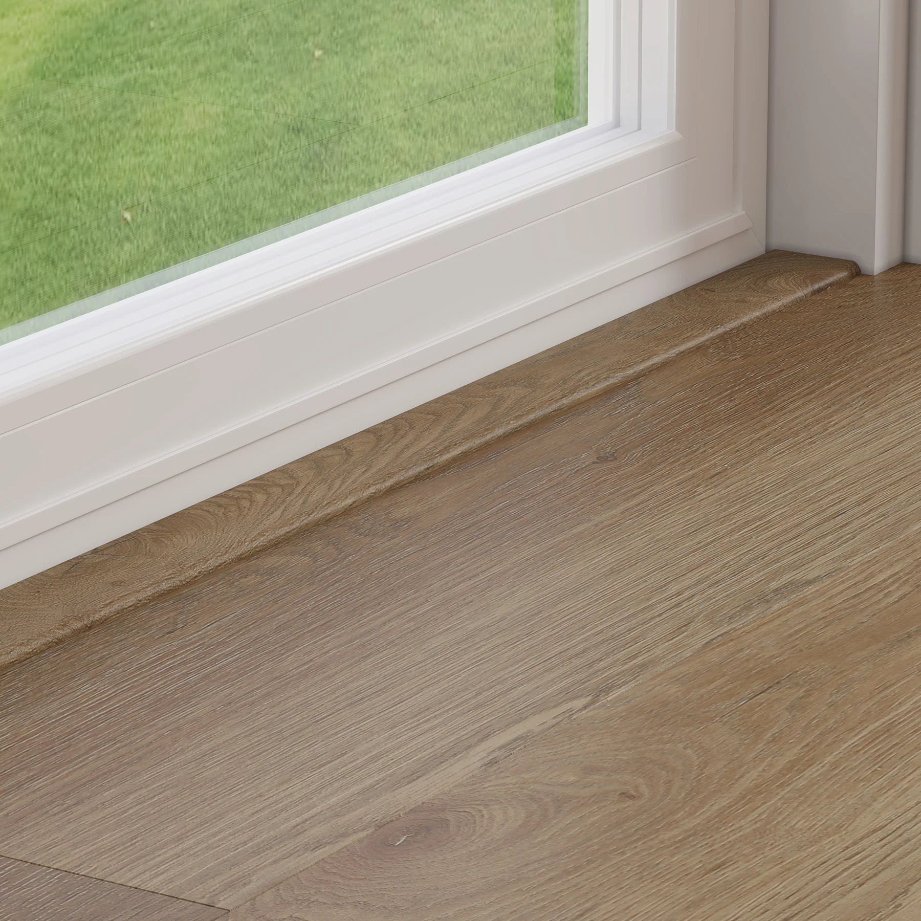 Fumed Oak 1.2m End Profile