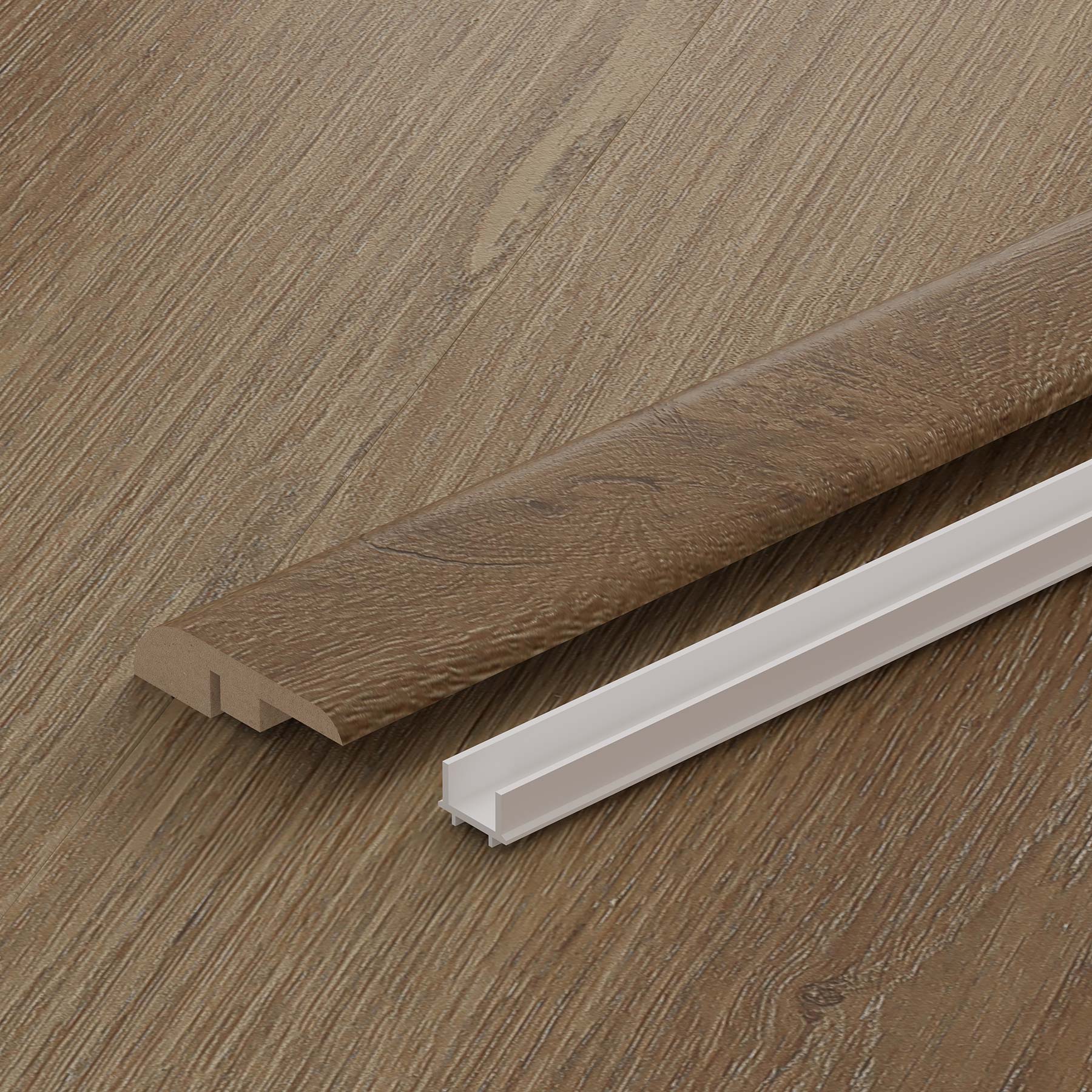 Fumed Oak 1.2m Ramp Profile - Image 2