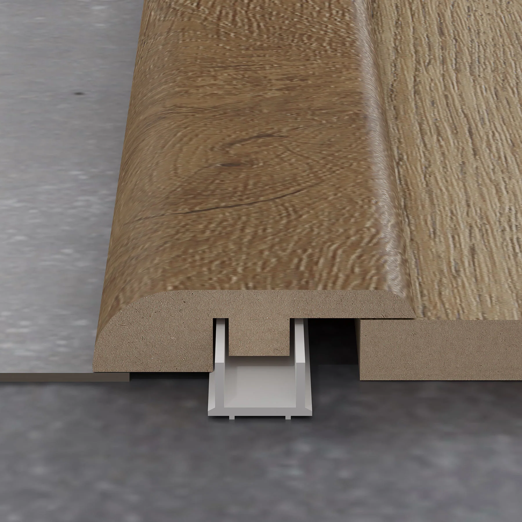 Fumed Oak 1.2m Ramp Profile - Image 3