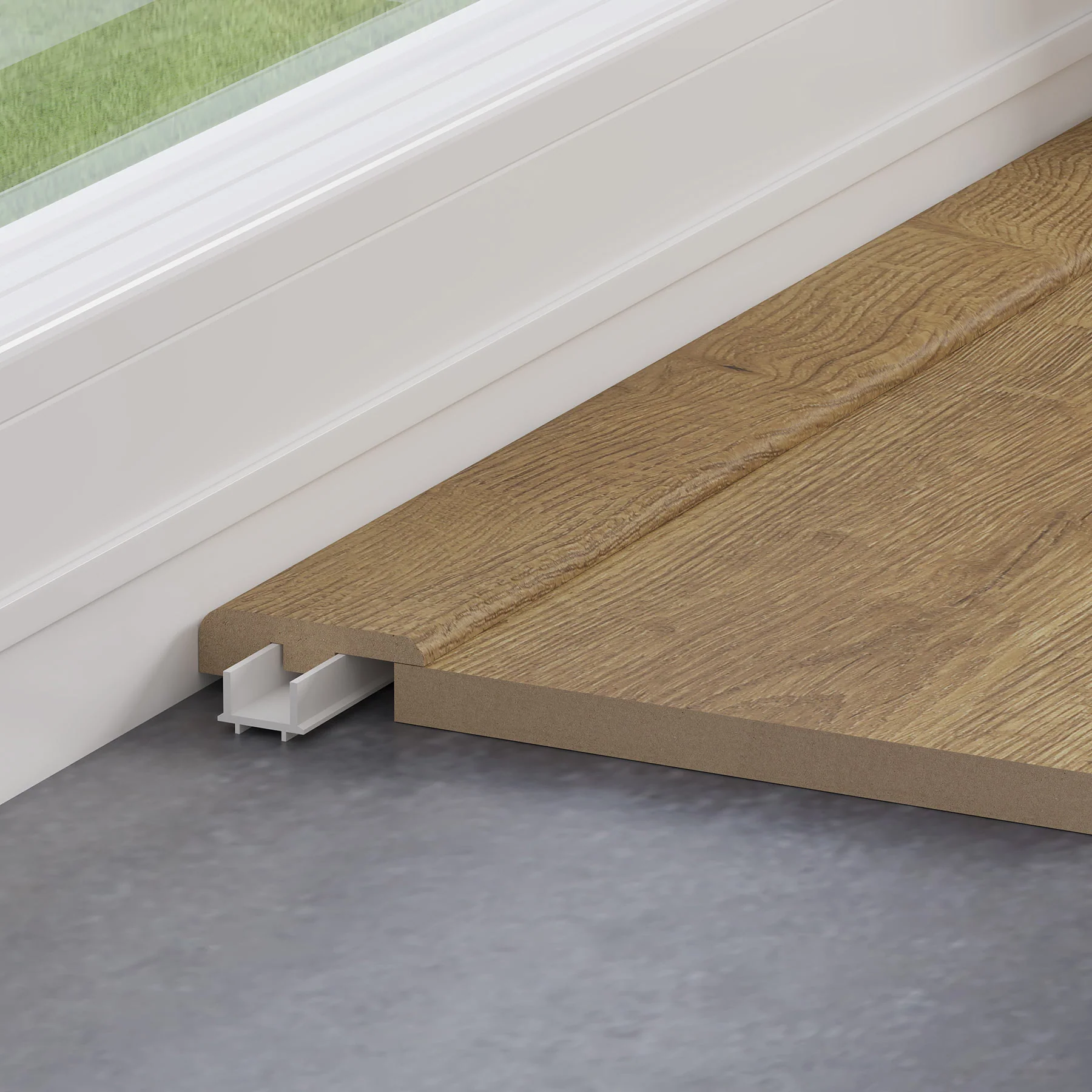Harvest Oak  1.2m End Profile - Image 2