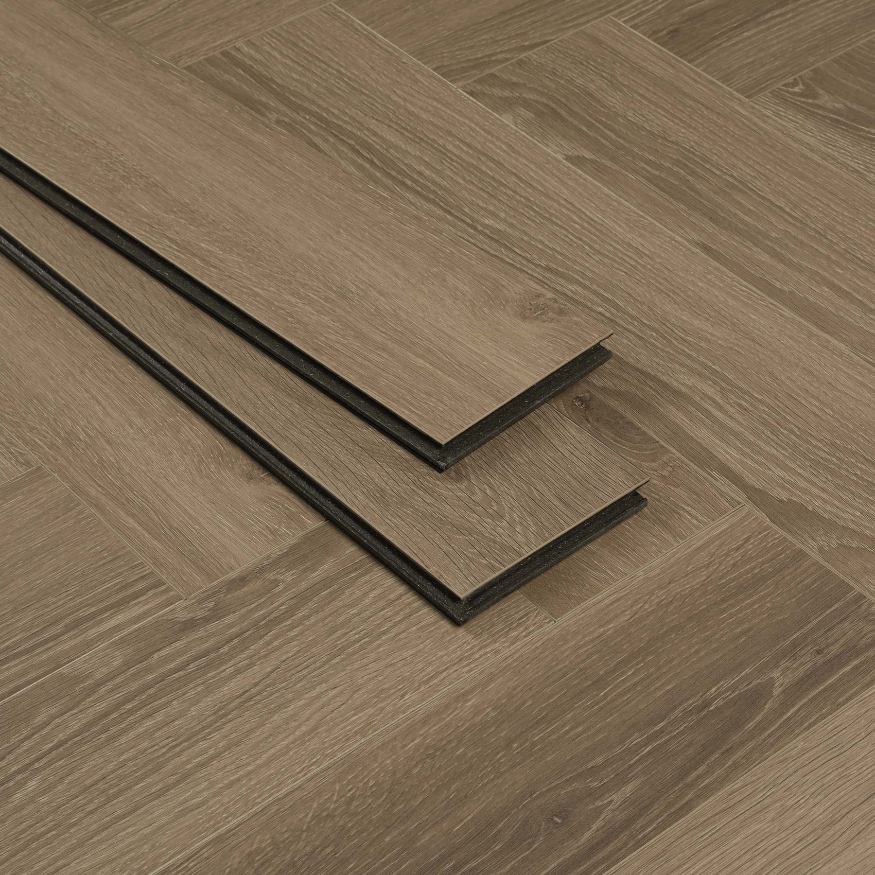 Sample: Iced Latte 14mm Herringbone