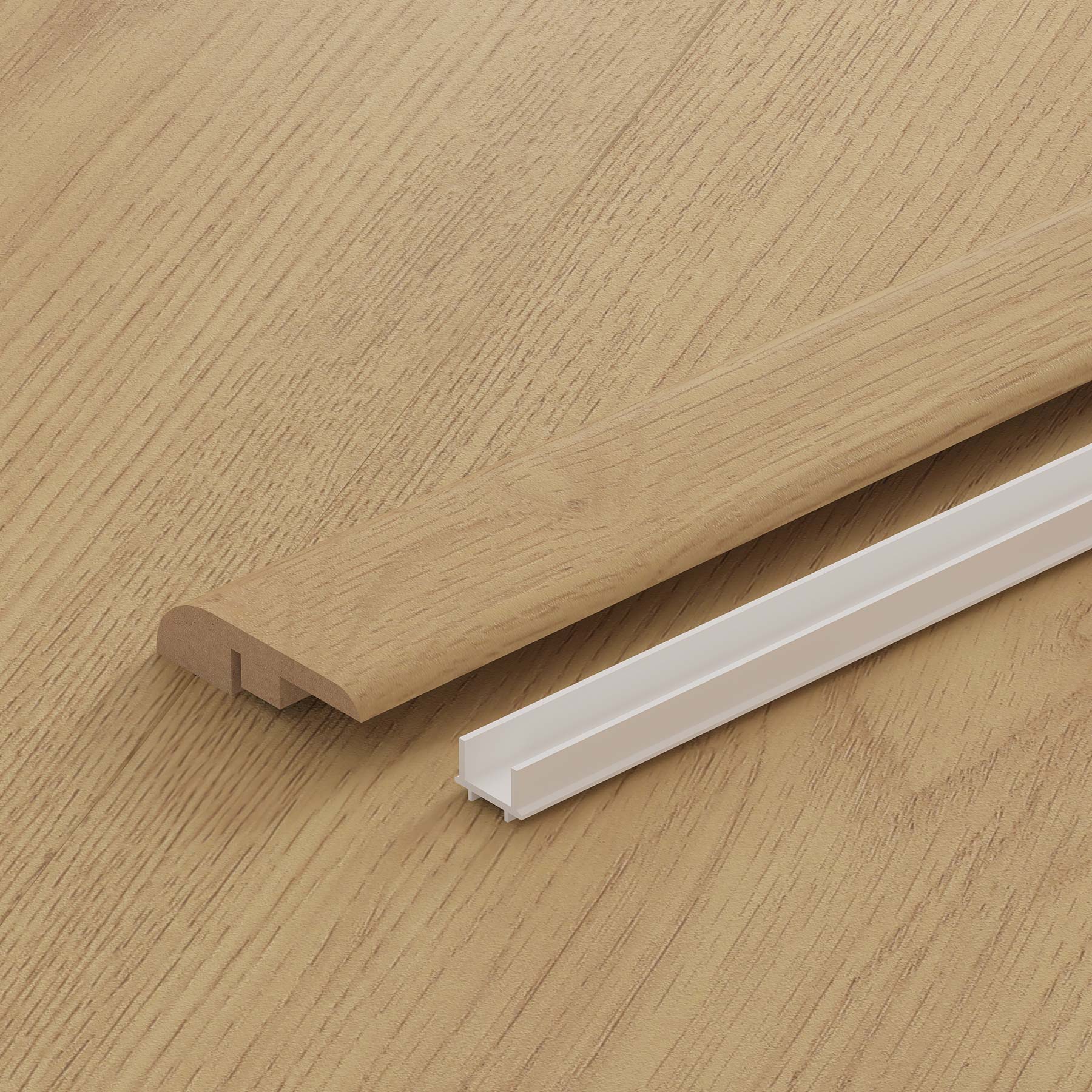 Natural Oak 1.2m Ramp Profile - Image 2