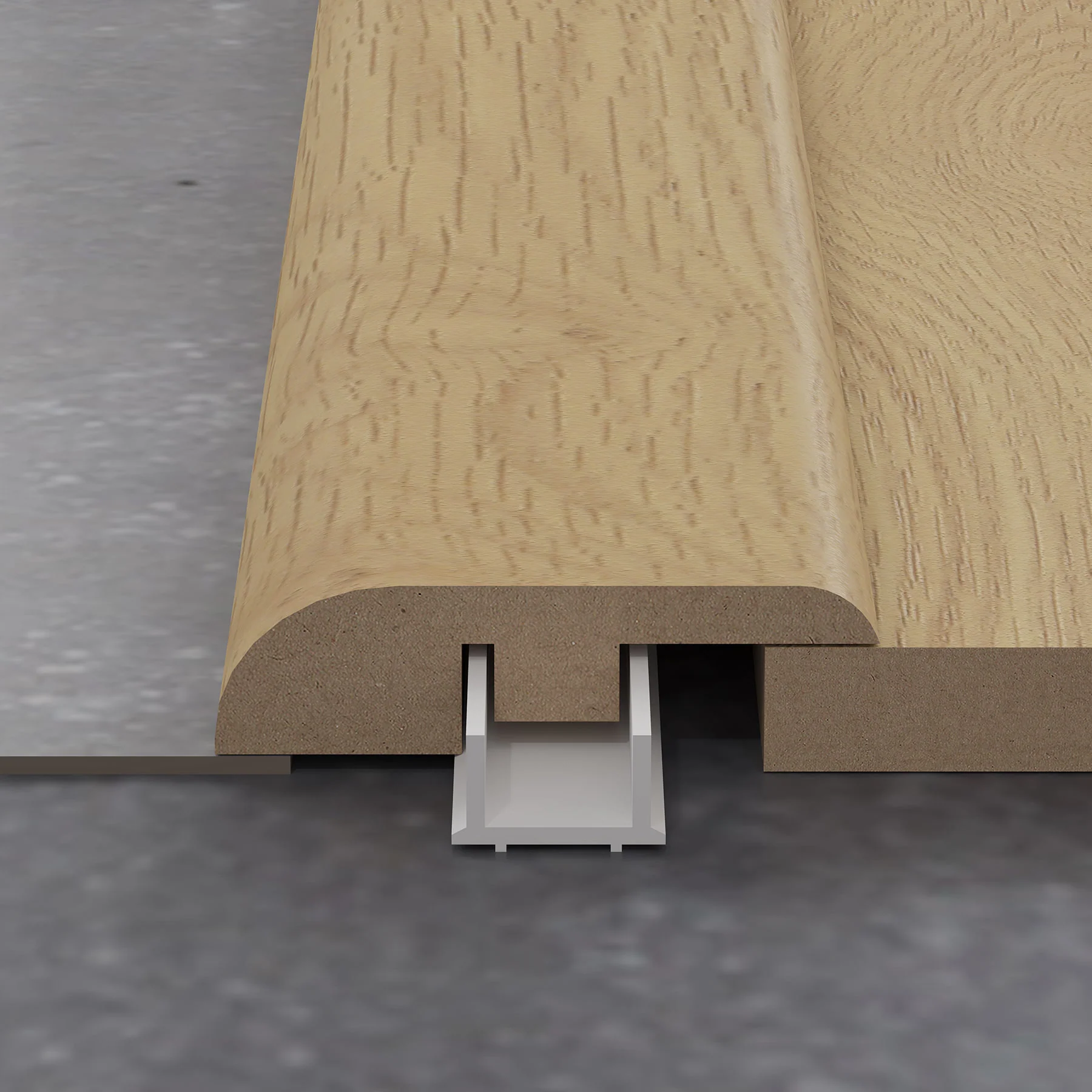 Natural Oak 1.2m Ramp Profile - Image 3