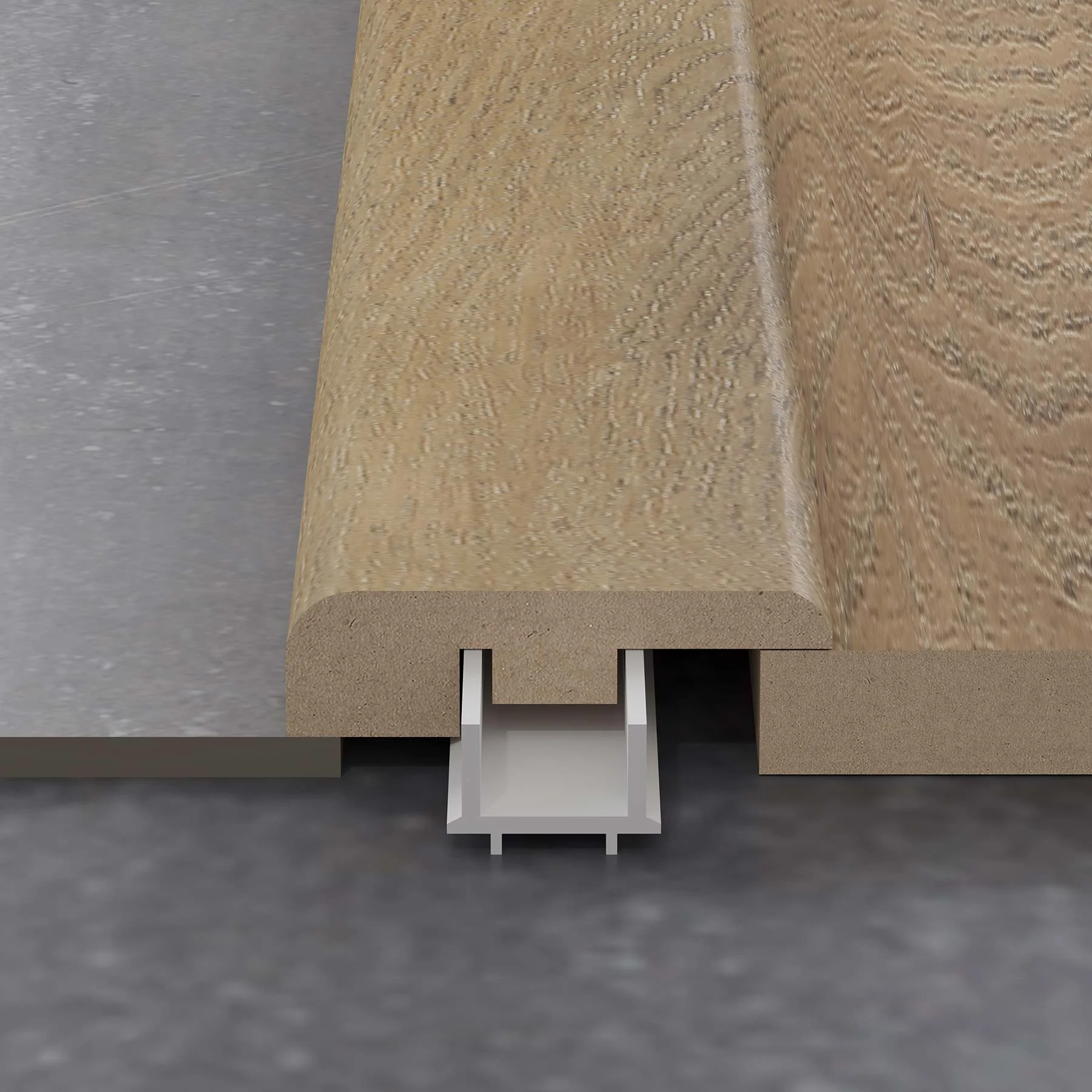 Rich Summer Oak 1.2m End Profile - Image 4