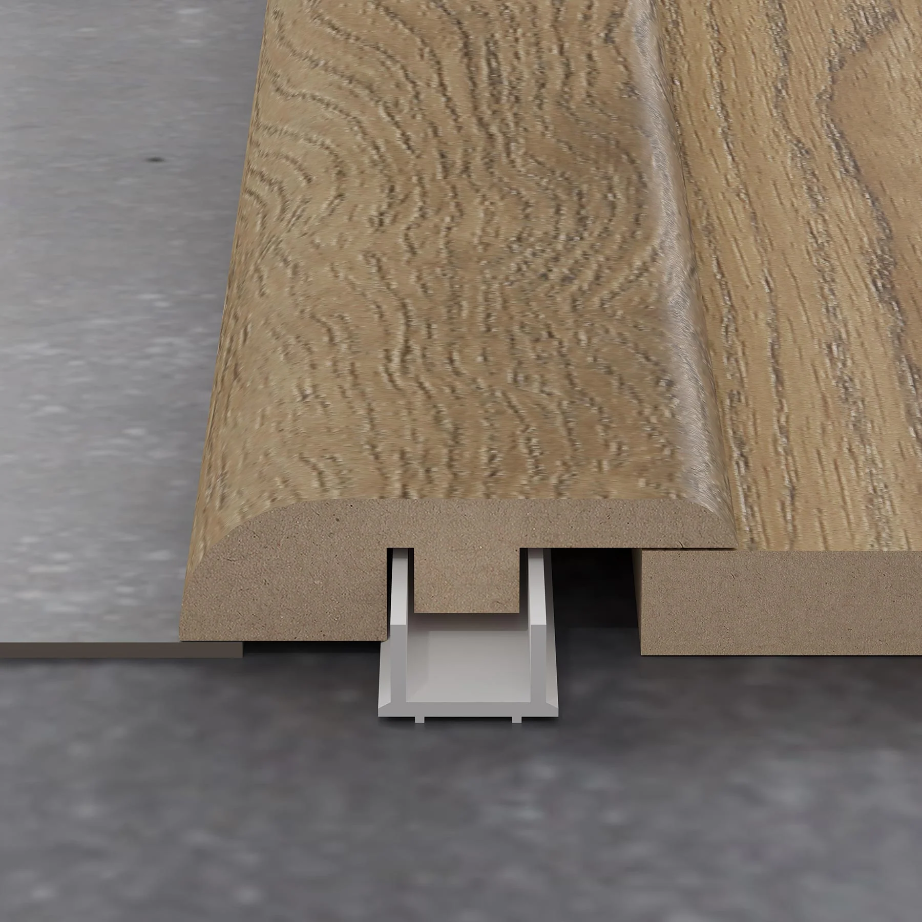 Rich Summer Oak 1.2m Ramp Profile - Image 3