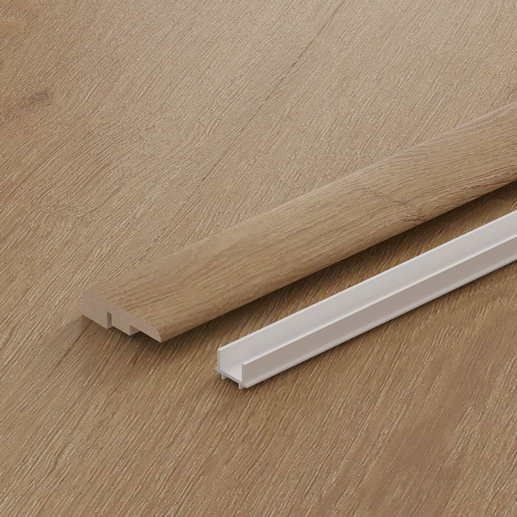 Rich Toffee Oak 1.2m End Profile - Image 3