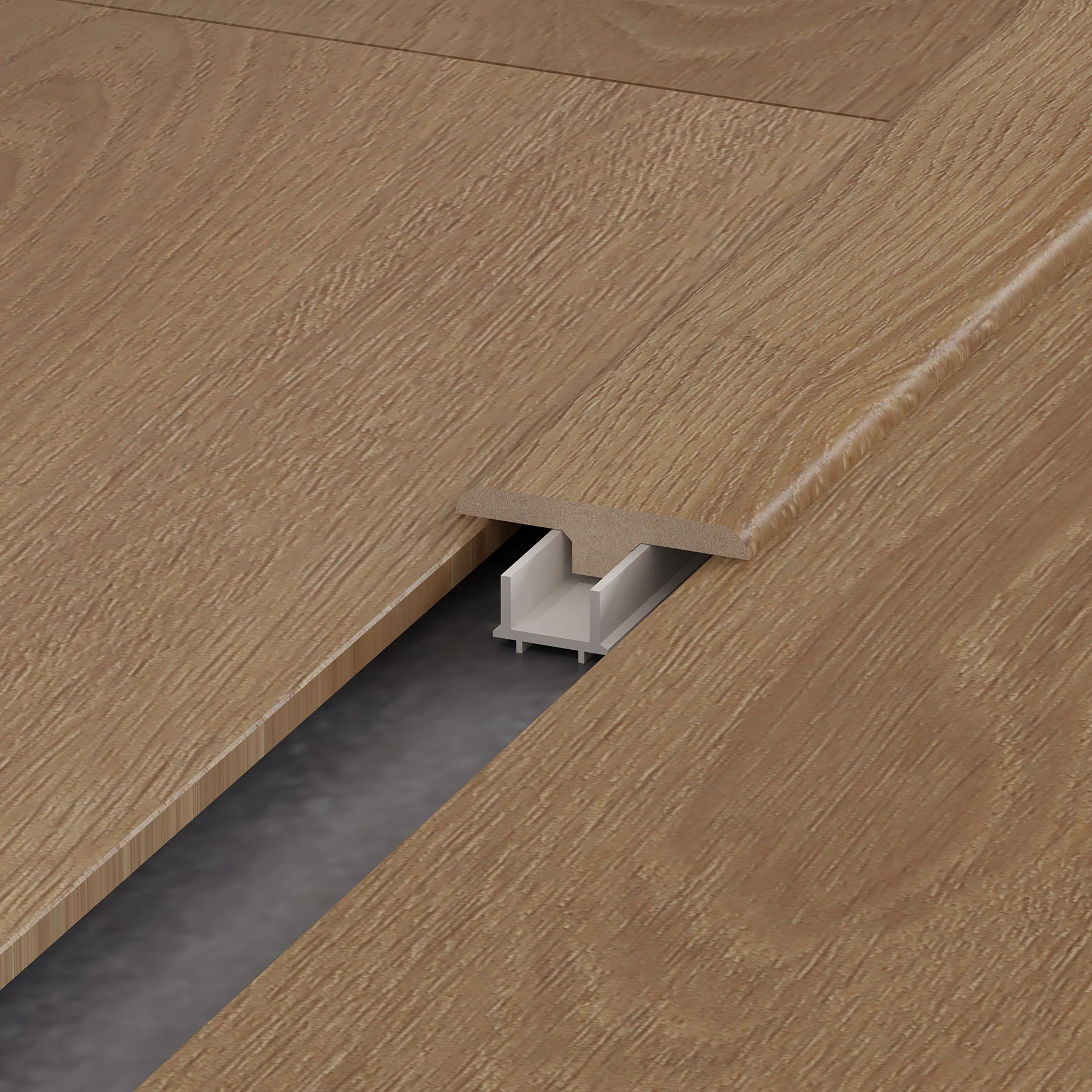 Rich Toffee Oak 1.2m T Profile - Image 2