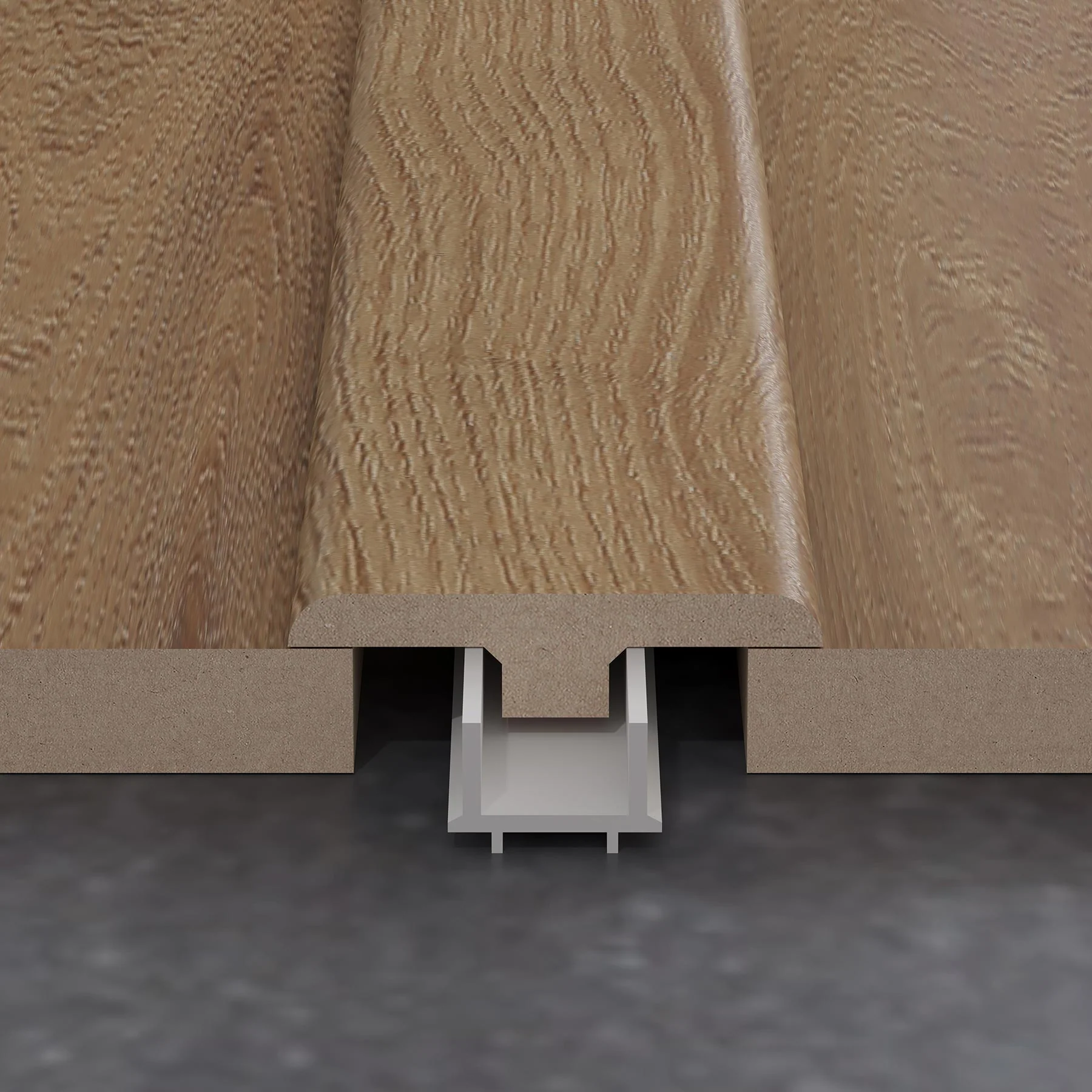 Rich Toffee Oak 1.2m T Profile - Image 4