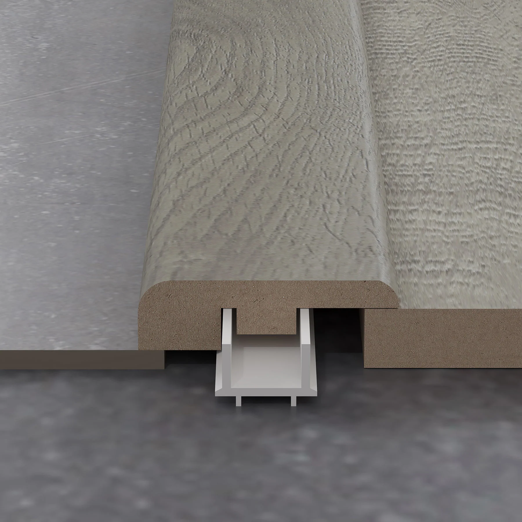 Warm Pewter 1.2m End Profile - Image 4